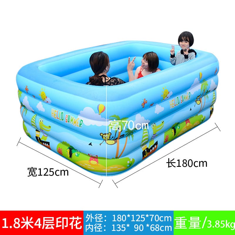 Inflatable Portable Outdoor Swimming Pool for Kids