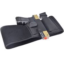 Tactical Belly Gun Holster with Magazine Pouch