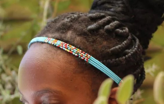 Handcrafted Maasai Beaded Headband