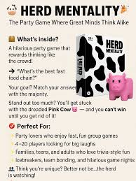 Herd Mentality : The Hilarious Game of Thinking Alike