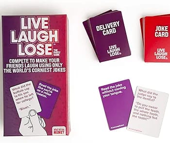 LIVE LAUGH LOSE Hilarious Party Card Game
