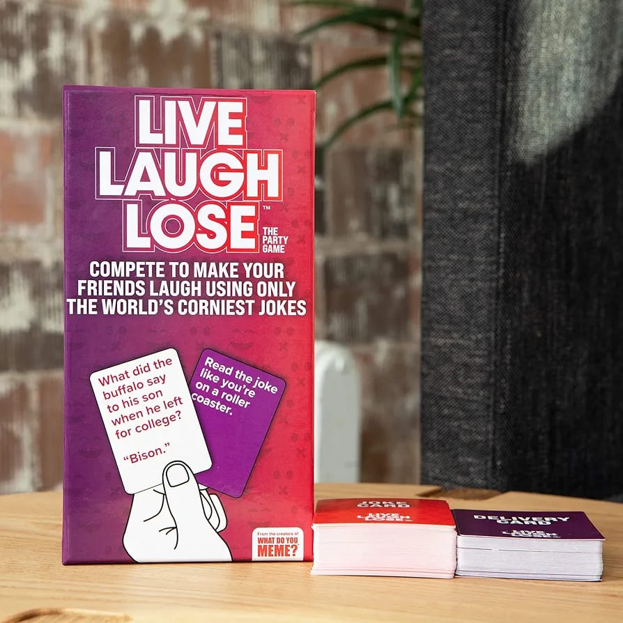 LIVE LAUGH LOSE Hilarious Party Card Game