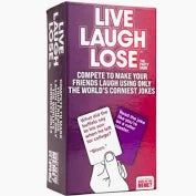 LIVE LAUGH LOSE Hilarious Party Card Game