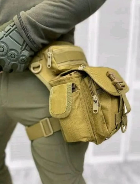 Tactical Multi-Pocket Leg Bag & Waist Pack Your Hands