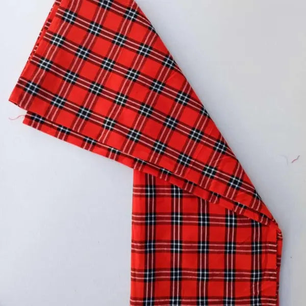 Authentic Kenyan Maasai Shuka –  Traditional African Shawl for Safaris, Picnics, and Home Decor