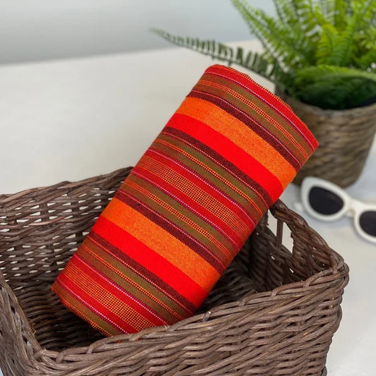 Authentic Kenyan Maasai Shuka –  Traditional African Shawl for Safaris, Picnics, and Home Decor