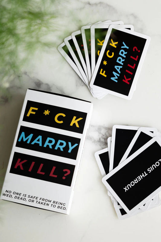 Fuck, Marry, Kill – The Ultimate Controversial Party Card Game for Adults