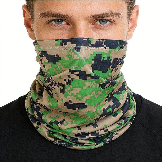 High-Performance Ice Silk Neck Gaiter – Multi-Use Sun Protection Face Mask for Cycling, Hiking, and Outdoor Sports