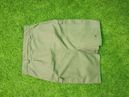 Women's Olive Green Cargo Short Skirt