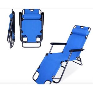 Ultimate Portable Folding Outdoor Camping Recliner & Lounger Patio Chair