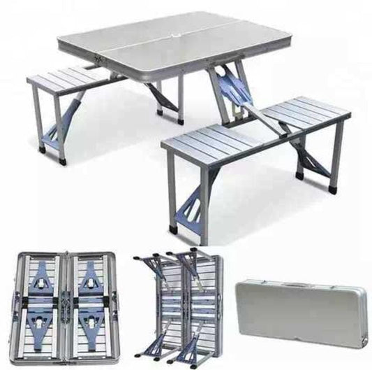 Portable & Folding Picnic Table & Chair Set
