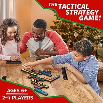 Qwirkle Board Game: The Deluxe Strategy Game of Shapes and Colors