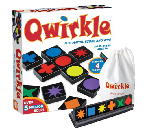 Qwirkle Board Game: The Deluxe Strategy Game of Shapes and Colors