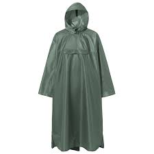 Tactical Army Green Waterproof Rain Poncho: Heavy-Duty Outdoor Gear