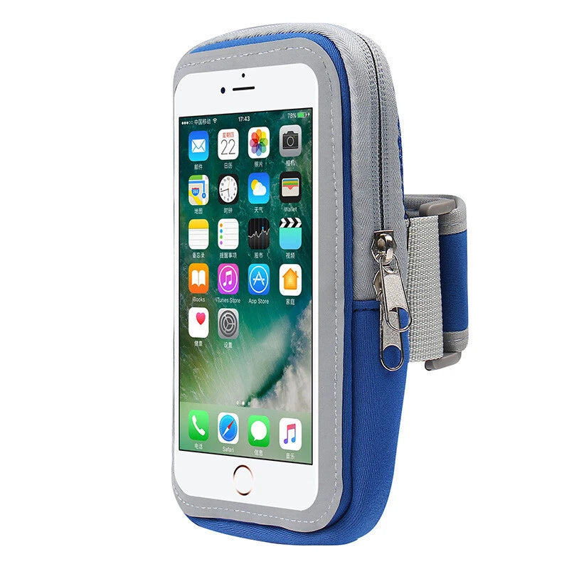 Universal Sports Armband: Multi-Pocket Running Bag