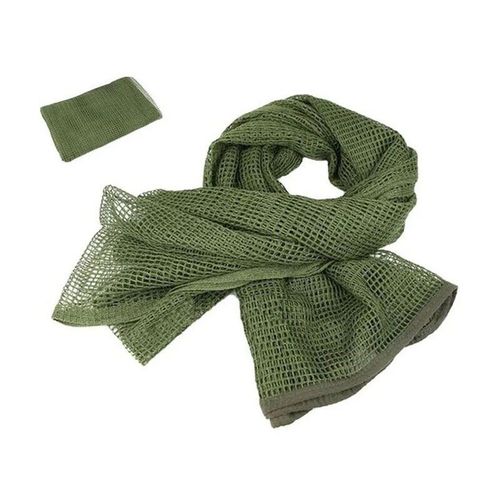 Tactical Scarf Camouflage Mesh Neck Scarf KeffIyeh Face Scarf Veil Shemagh Head Wrap
