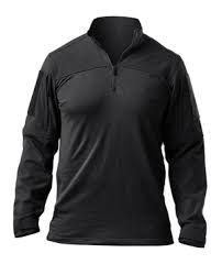 Men’S Tactical   Long Sleeve Wear-Resistant Training Top