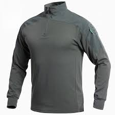 Men’S Tactical   Long Sleeve Wear-Resistant Training Top
