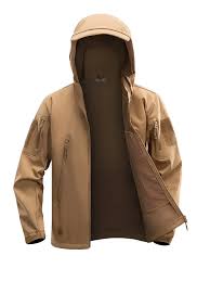 G8 Soft Shell Tactical Jacket: Military Fleece Hooded Coat