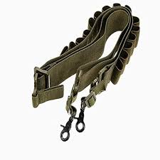 Tactical Shotgun Sling with 15-Round Ammo Belt