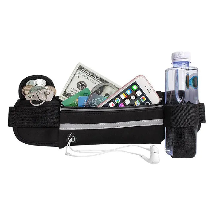 Travel Belt & Running Waist Pack, Hidden, Waterproof & Anti-Theft