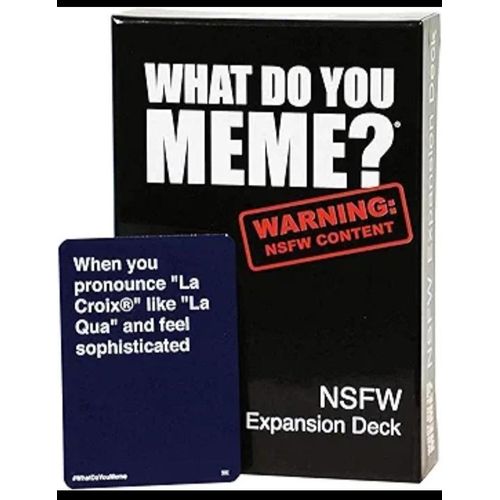 What Do You Meme?  Hilarious  Cards for the Ultimate Party Game Night